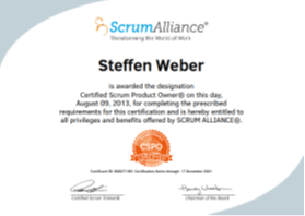 agile scrum alliance certificate